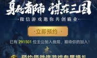 【虚拟物品】荣耀新三国预约抽奖