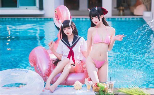封疆疆v&祖木子 碧蓝航线 能代 酒匂 [43P-241M]