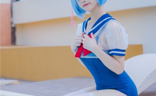 幼愛youmeko 蕾姆泳装[18P-49M]