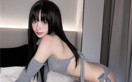 果咩酱w 灰灰毛衣 [23P2V-343M]