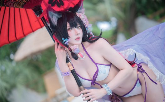 阿包也是兔娘 蔚蓝档案 狐坂若藻 水着[32P-187M]