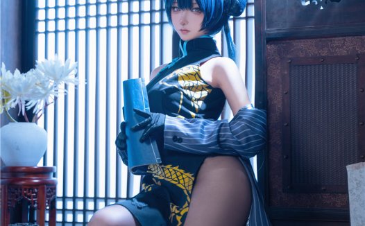 Seya-狮砸 蔚蓝档案 妃咲 旗袍[12P-138M]