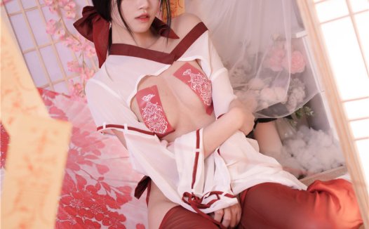 千反田鹿子 祈福巫女[56P-724M]
