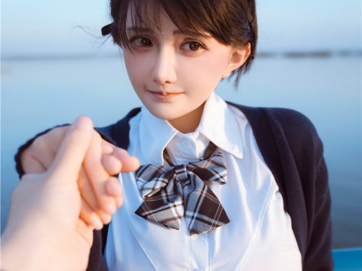 古阿扎 春日短发[17P-96M]