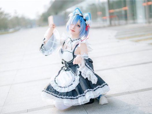 花柒Hana 萤火虫动漫嘉年华 猫猫蕾姆[107P1V-890M]